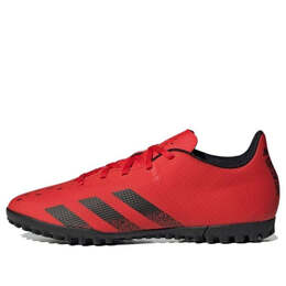 Кроссовки хищник фрик.4 тф Adidas, красный fy6341 | red/core black