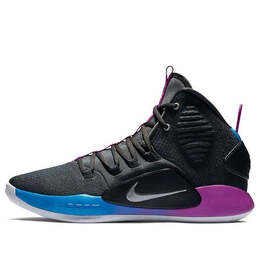 Кроссовки hyperdunk x ep Nike, черный ao7890-002 | black/cool grey-team red