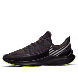 Кроссовки zoom winflo 6 shield Nike, черный bq3190-002 | black/purple
