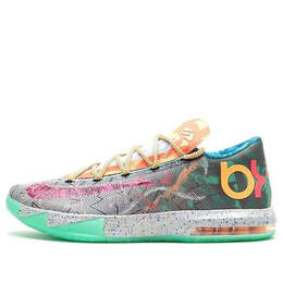 Кроссовки кд 6 Nike, фиолетовый 669809-500 | purple/orange/silver