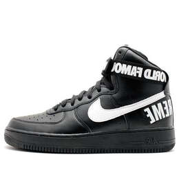 Кроссовки x supreme air force 1 high sp Nike, черный 698696-010 | black