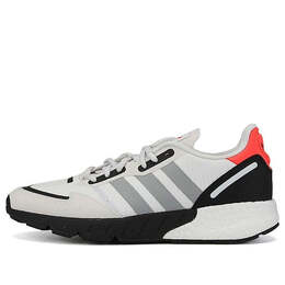 Кроссовки оригинал zx 1k boost Adidas, белый fy5648 | whitegrayblack