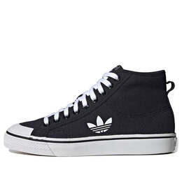 Кроссовки nizza высокие Adidas, черный fw8352 | black