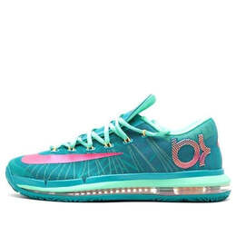 Кроссовки кд 6 элит Nike, зеленый 642838-300 | green/pink/