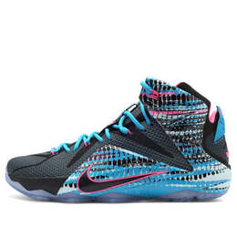 Кроссовки леброн 12 Nike, черный 684593-006 | black/blue