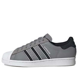 Кроссовки оригинальные суперзвезды обувь Adidas, серый if7981 | grey three / core black / cloud white
