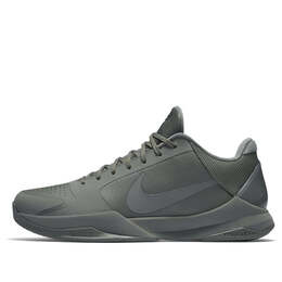 Кроссовки зум кобе 5 Nike, серый 869454-006 | grey/black