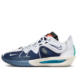 Кроссовки air zoom gt cut 3 Nike, белый fz4645-100 | white/midnight navy/metallic silver/sail/mystic teal/black