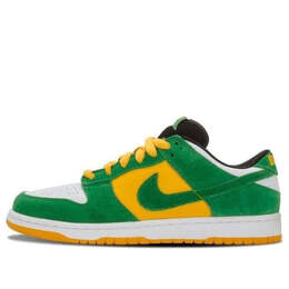Кроссовки sb dunk low pro Nike, зеленый 304292-132 | green/yellow