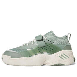 Кроссовки оригиналы стритбол 3 Adidas, серый id4231 | grey/green