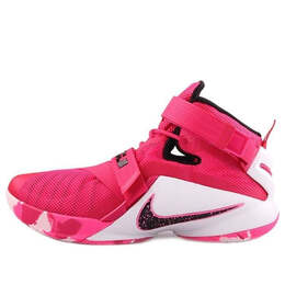 Кроссовки леброн солдат 9 Nike, белый 749417-601 | white/pink