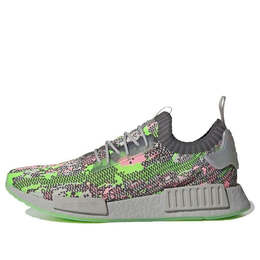 Кроссовки nmd_r1 primeknit Adidas, серый g57939 | grey two/hyper pop