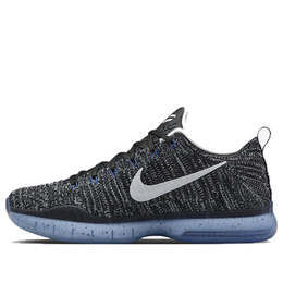 Кроссовки kobe 10 elite premium htm Nike, черный 805937-010 | black/game royal-white