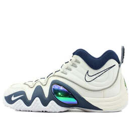 Кроссовки air zoom flight 5 Nike, белый 624055-141 | white/midnight navy-metallic silver