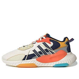 Кроссовки с высоким хвостом Adidas, бежевый gy3536 | cream/blue/gray