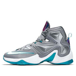Кроссовки леброн 13 Nike, серый 807219-014 | wolf grey/white/blue/dark grey
