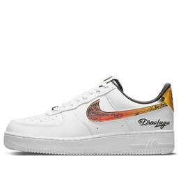 Кроссовки Air Force 1 Nike, белый dm7578-100 | white/orange