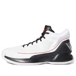 Кроссовки d rose 10 Adidas, белый eh2369 | white/black/red
