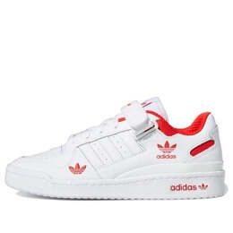 Кроссовки форум низкий Adidas, белый h01674 | white/black/pink