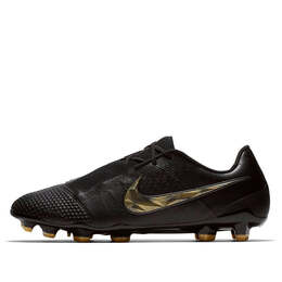 Кроссовки фантом venom elite fg Nike, черный ao7540-077 | black/metallic vivid gold