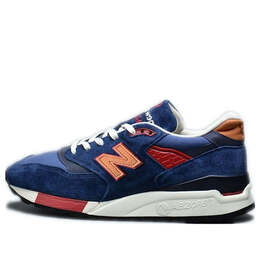 Кроссовки 998 New Balance, синий m998dsa | blue/cream/brown/black