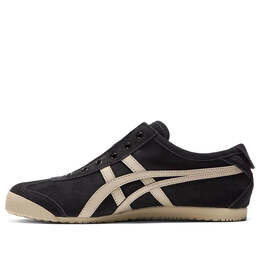 Кроссовки mexico 66 slip on Onitsuka Tiger, черный 1183c157-001 | black putty