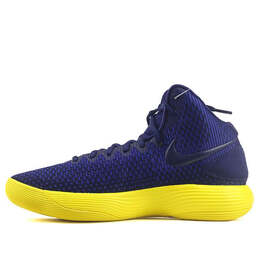 Кроссовки hyperdunk 2017 ep Nike, синий 897662-401 | midnight navy/midnight navy-tour yellow