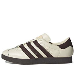 Кроссовки x foot industry gazelle Adidas, белый ig1895 | cream white/dark brown/gum