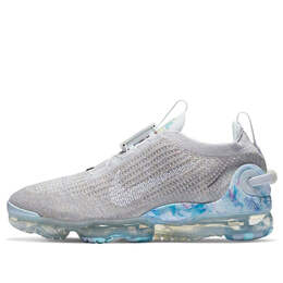 Кроссовки air vapormax 2020 flyknit Nike, серый cj6740-100 | grey/blue