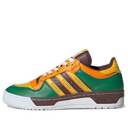 Кроссовки сделаны человеком x соперничество низкие Adidas, зеленый fy1084 | green