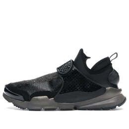 Кроссовки stone island x lab sock dart mid sp Nike, черный 910090-001 | black/black-sail