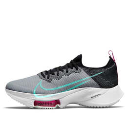 Кроссовки air zoom tempo next% flyknit Nike, черный ci9923-006 | black/grey/teal pink