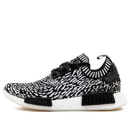 Кроссовки nmd_r1 primeknit Adidas, черный by3013 | black/white