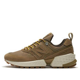 Кроссовки 574 спортивные туфли коричневые New Balance, желтый ms574arf | yellow