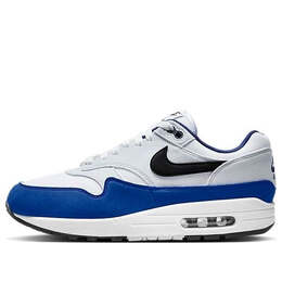 Кроссовки air max 1 Nike, белый fd9082-100 | white/black/deep royal blue