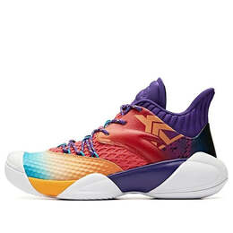 Кроссовки баскетбольные средней высоты Anta, фиолетовый 11931605-7 | purple/white/red/orange/blue