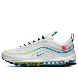 Кроссовки air max 97 Nike, белый cz5607-100 | white/blue fury/volt/black/summit white/flash crimson