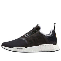 Кроссовки непобедимые x соседство x nmd_r1 Adidas, черный cq1775 | black