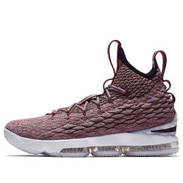 Кроссовки lebron 15 ep Nike, коричневый 897649-201 | taupe grey/black-team red