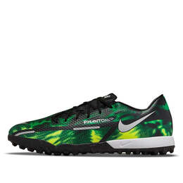 Кроссовки фантом gt2 академия tf Nike, черный dm0725-003 | black/green strike/metallic platinum