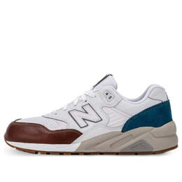Кроссовки 580 д New Balance, белый mrt580nm | white/blue/brown