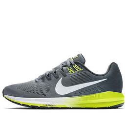 Кроссовки air zoom structure 21 Nike, серый 904695-007 | cool grey/white-anthracite-volt