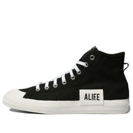 Кроссовки alife x nizza высокие Adidas, черный fx2623 | black