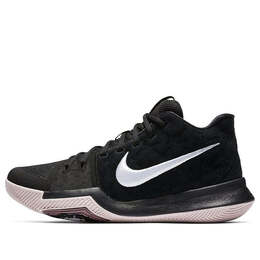 Кроссовки kyrie 3 эп. Nike, черный 852396-010 | black/white/silt red