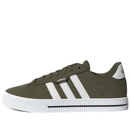 Кроссовки neo daily 3.0 shoes Adidas, зеленый gw1916 | olive green / cloud white