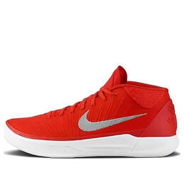 Кроссовки kobe ad mid Nike, красный 942521-600 | red/golden silver/white