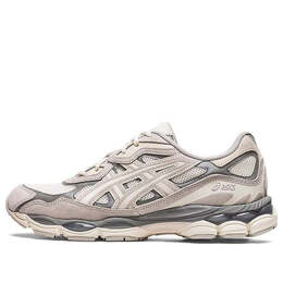 Кроссовки гель nyc Asics, бежевый 1201a789-103 | cream/grey