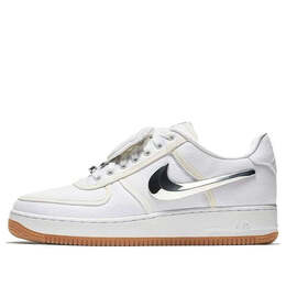 Кроссовки x travis scott air force 1 Nike, белый aq4211-100 | white