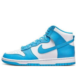Кроссовки данк высокие Nike, белый dd1399-400 | white/blue