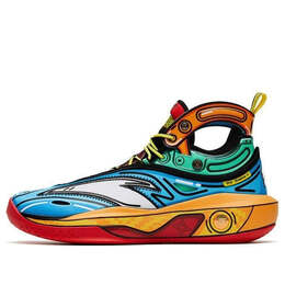 Кроссовки клэй томпсон 8 Anta, синий 112321101-9 | blue/orange/red/green